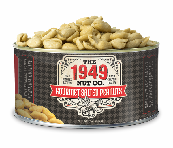 Case (12 cans) 20 oz. can Gourmet Salted Peanuts